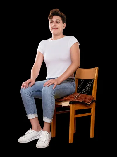 Illustration uncomfortably