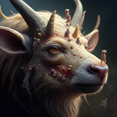 Illustration horn - Image 1