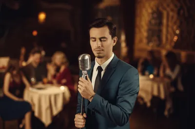 Illustration crooners