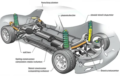 Illustration suspension - Image 1