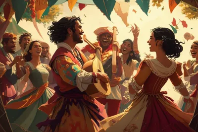 Illustration glees - Image 1