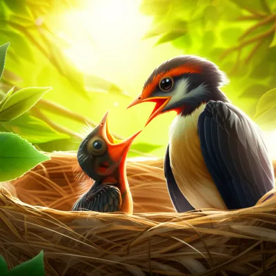 Illustration chirrup - Image 1