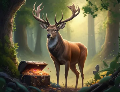 Illustration bucks - Image 1