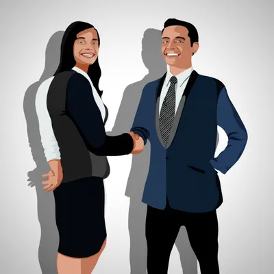 Illustration deceitful