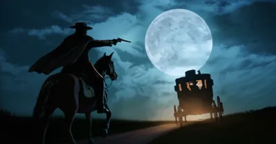 Illustration highwayman