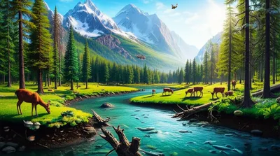 Illustration habitat - Image 1