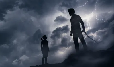 Illustration confronting