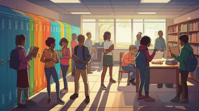 Illustration highschool