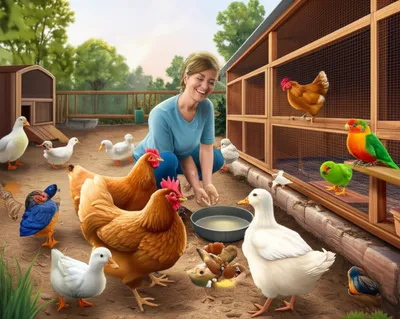 Illustration aviculture