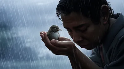 Illustration selfless - Image 1