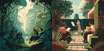 Illustration civilised - Image 1