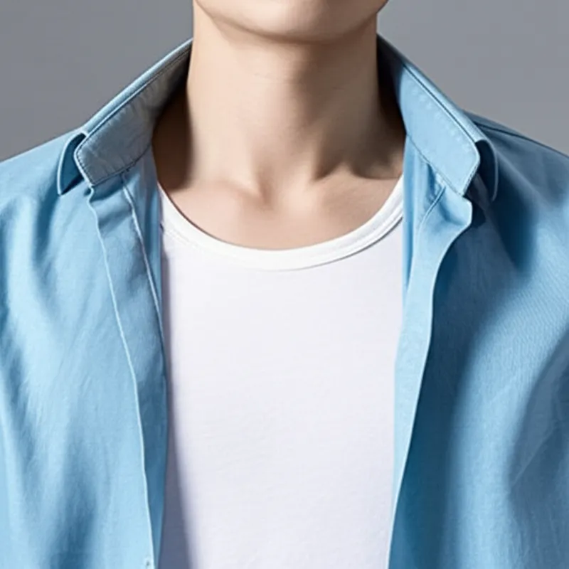 Illustration visuelle du mot « undershirt » - Maillot de corps