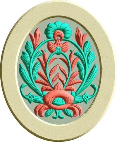 Illustration medallion - Image 1