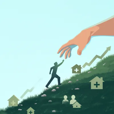 Illustration blue - Image 1