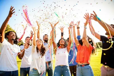 Illustration celebrating - Image 1