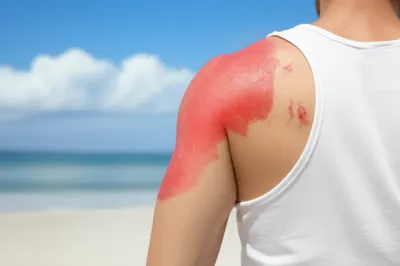 Illustration sunburns - Image 1