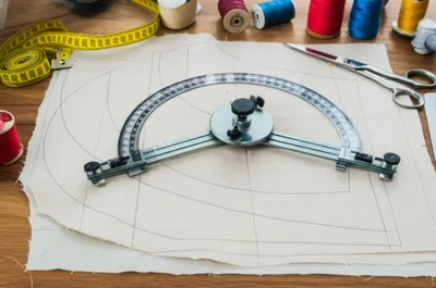 Illustration protractor - Image 1