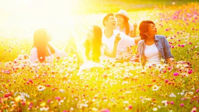 Illustration sunbeams - Image 1