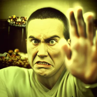 Illustration disgust