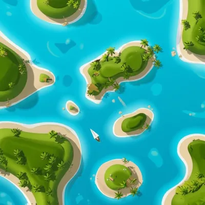 Illustration archipelago