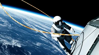 Illustration spacewalk - Image 1