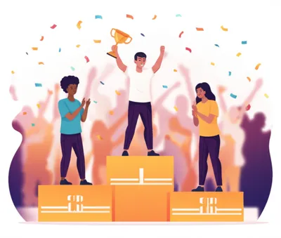 Illustration podiumed - Image 1