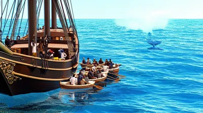 Illustration whaler - Image 1