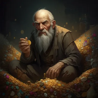 Illustration curmudgeon