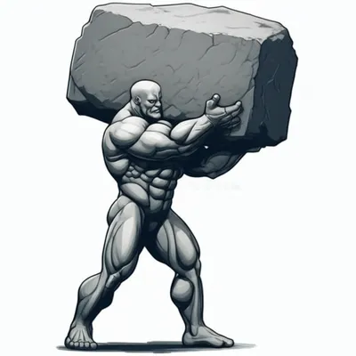 Illustration hunch - Image 1