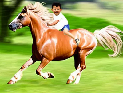 Illustration bareback - Image 1