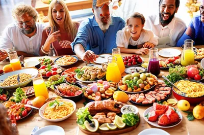 Illustration feast - Image 1