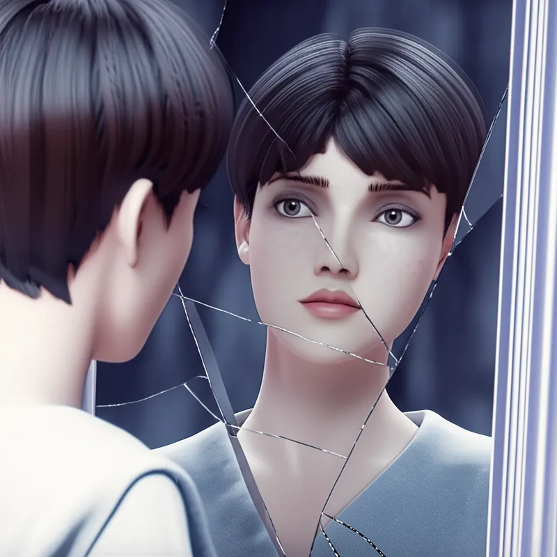 Visuelle Darstellung für das Wort „seeming" - Scheinen, wirken