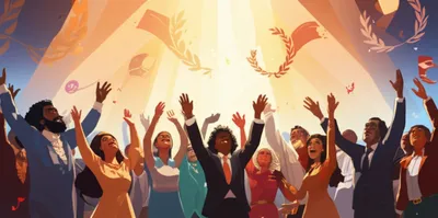 Illustration celebrating