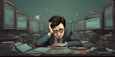 Illustration harassing