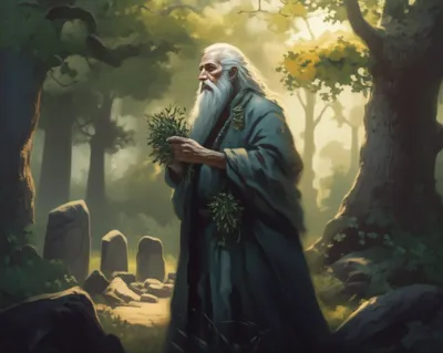 Illustration druids - Image 1