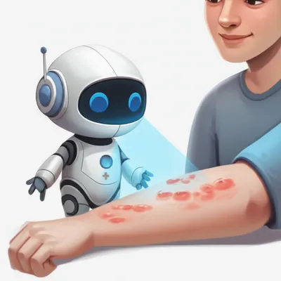 Illustration antipruritic