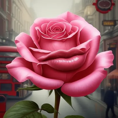 Illustration rosebud - Image 1