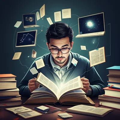 Illustration knowledgeable - Image 1