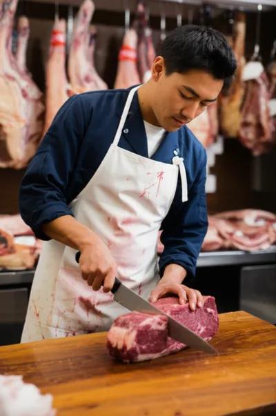 Illustration butcher