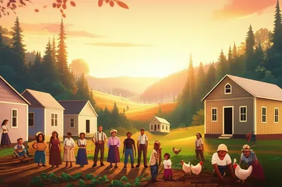 Illustration settler - Image 1