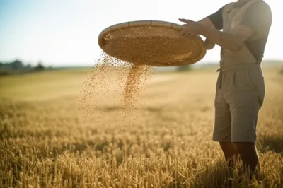 Illustration winnowing - Image 1