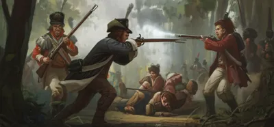 Illustration skirmishes