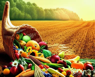 Illustration bountiful