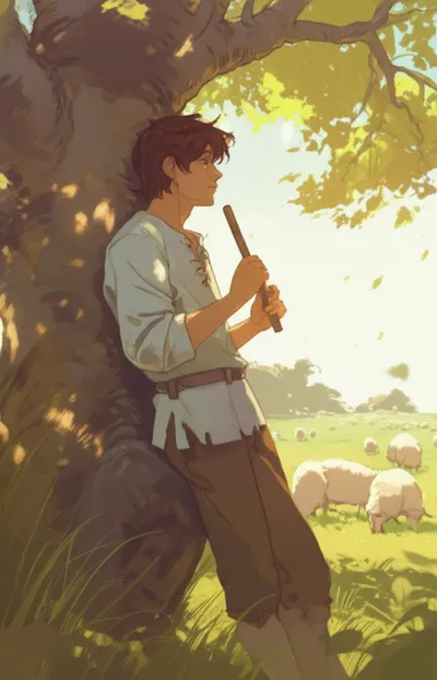 Illustration shepherds - Image 1