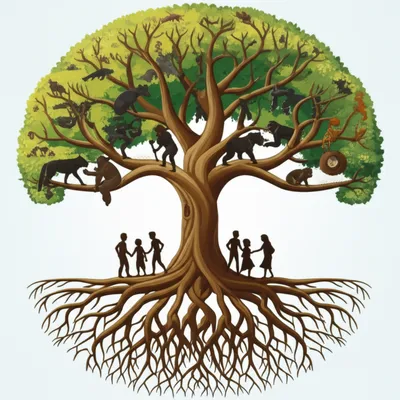 Illustration sociobiology