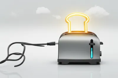 Illustration toaster - Image 1