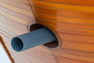 Illustration hawsepipe