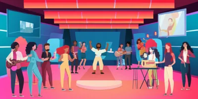 Illustration entertainment - Image 1