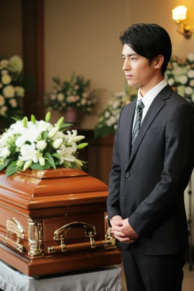 Illustration undertaker