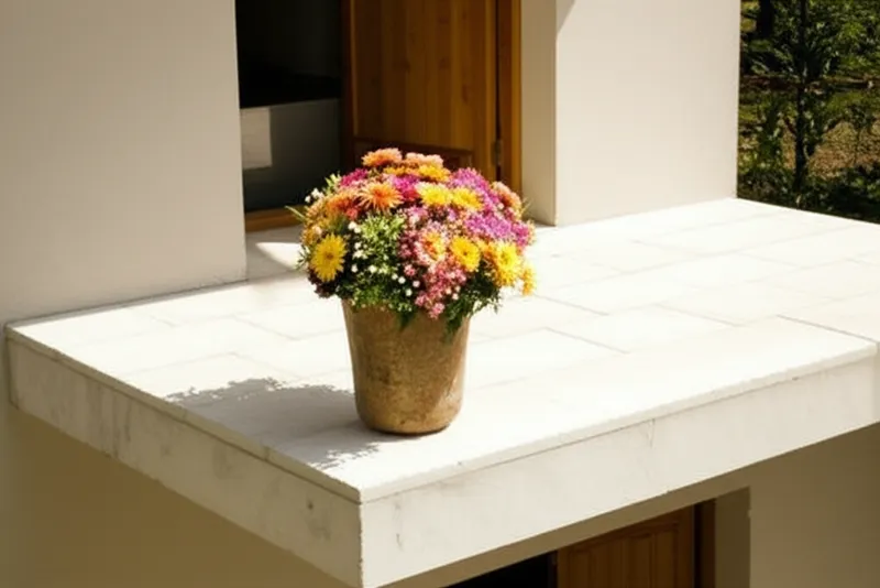 Visuelle Illustration von terrasse: Fundament, Unterbau - Bild 1